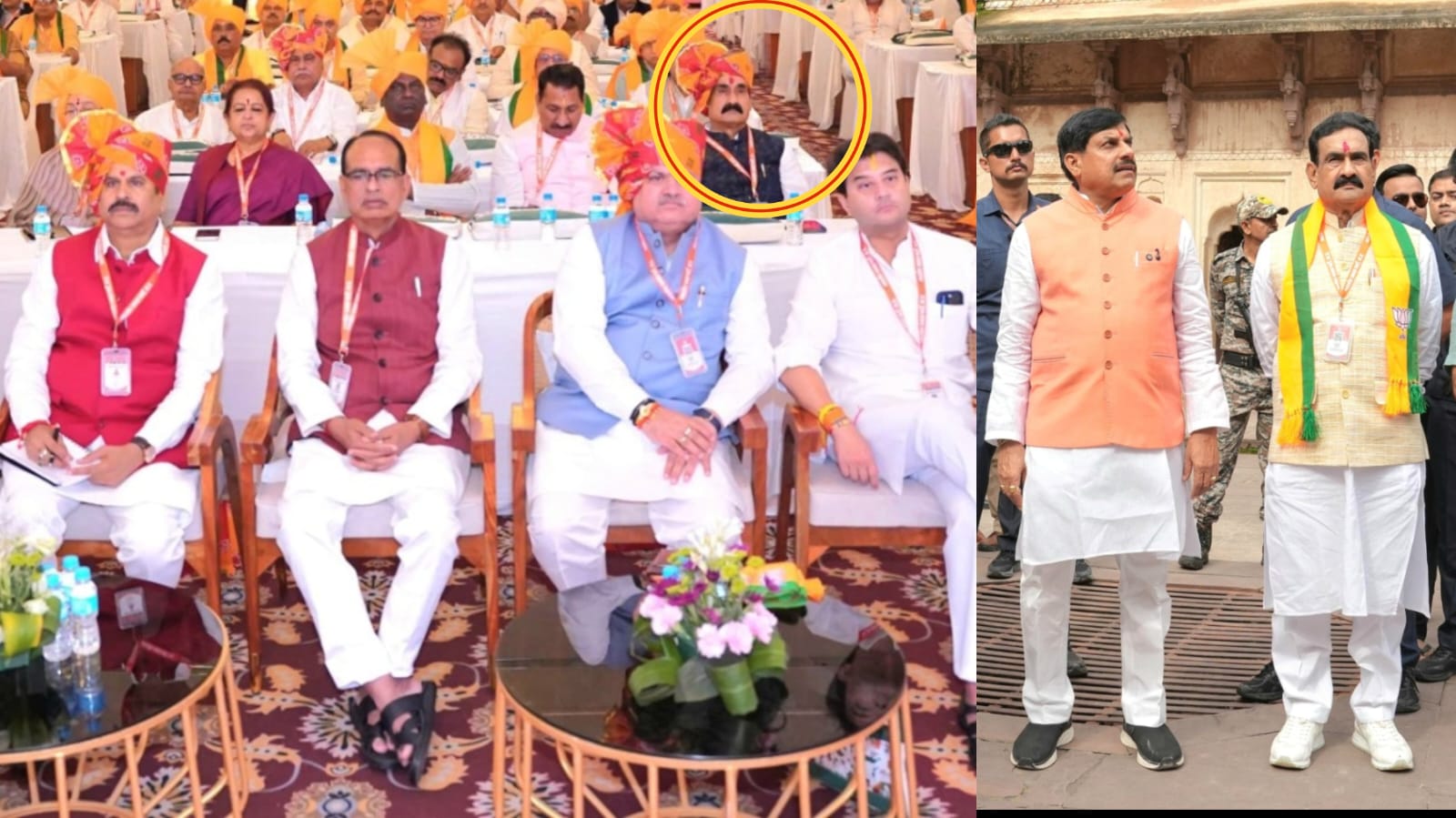 ओरछा में नरोत्तम मिश्रा की ‘वापसी’ ने खींचा सियासी ध्यान, पहली पंक्ति से दूसरी कतार तक… फिर CM मोहन के साथ जहांगीर महल पहुंचे पूर्व गृह मंत्री
